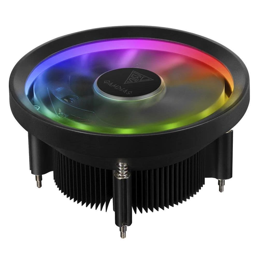 Air Cooler Gamdias Boreas E1L-010 RGB Air Cooler Gamdias Boreas E1L-010 RGB Preto - BOREAS E1L-010
