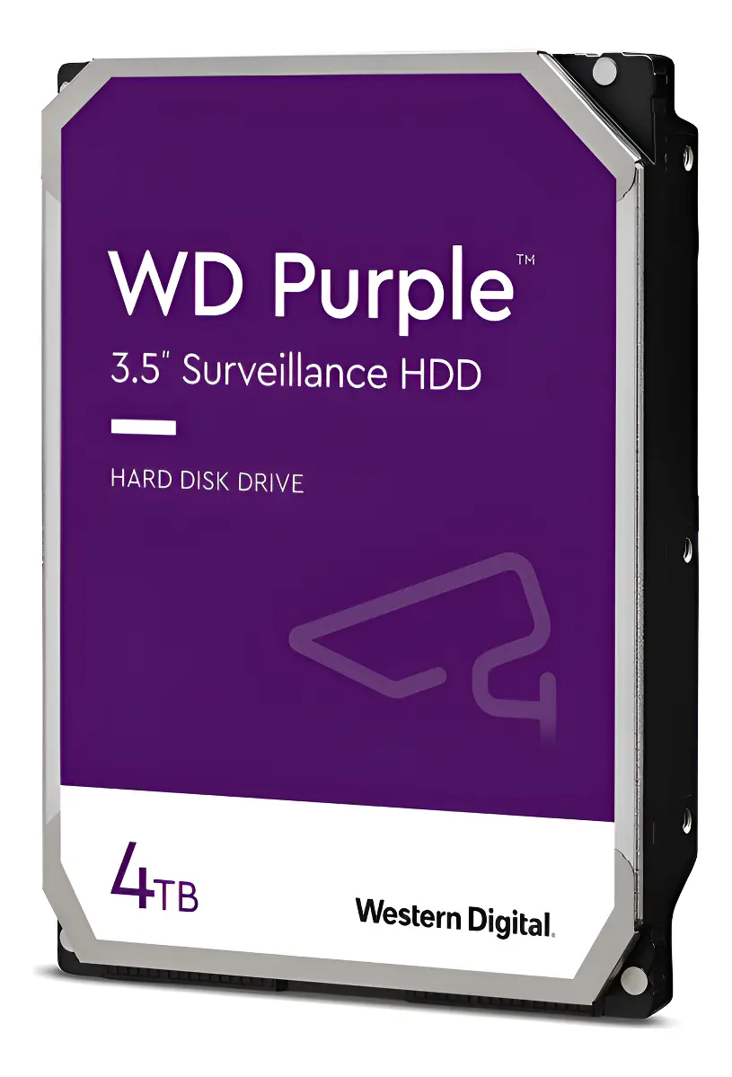 Western Digital WD Purple 4TB HDD SATA III - WD43PURZ Western Digital WD Purple 4TB HDD SATA III - WD43PURZ