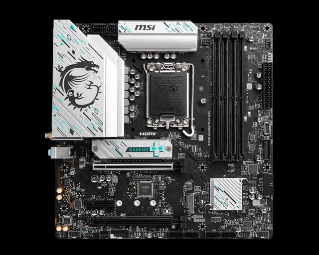 MSI B760M GAMING PLUS WIFI LGA1700 Micro-ATX DDR5