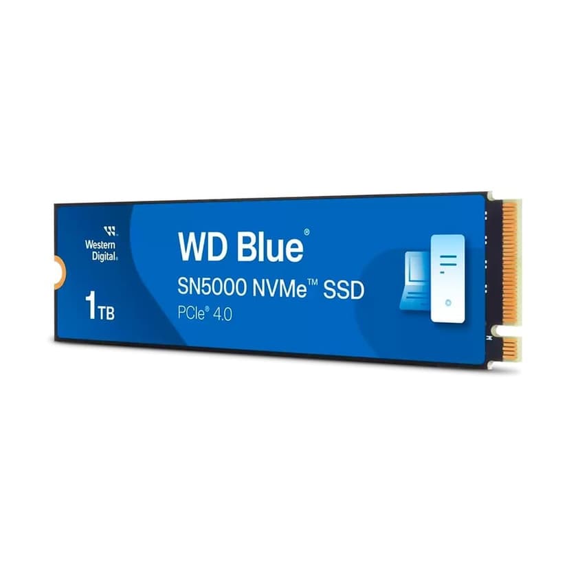 Western Digital WD Blue SN5000 1TB SSD NVMe Gen 4 - WDS100T4B0E
