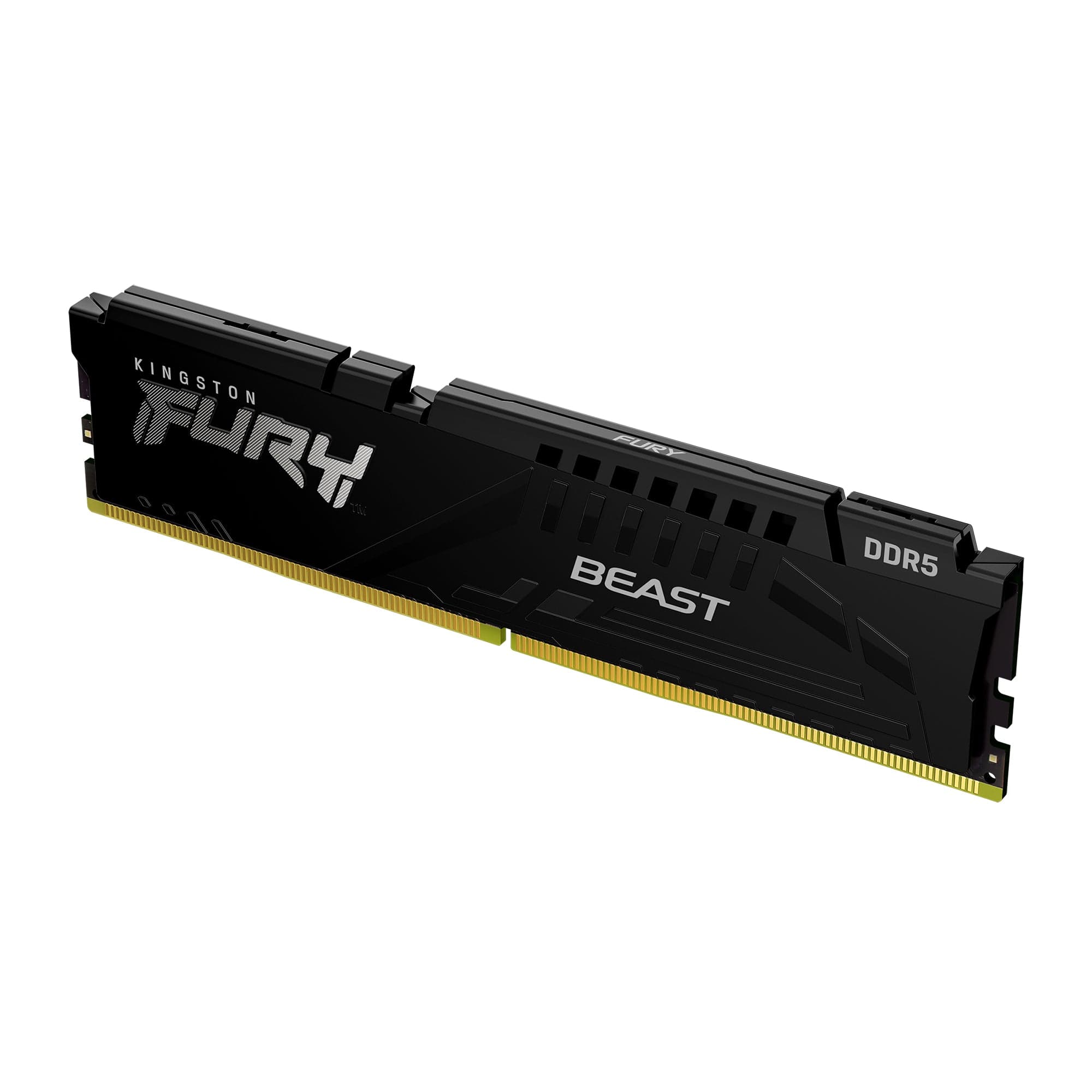 Kingston Fury Beast 16GB DDR5 Kingston Fury Beast 16GB (1x16GB) DDR5 5200MHz CL40 Preto - KF552C40BB-16