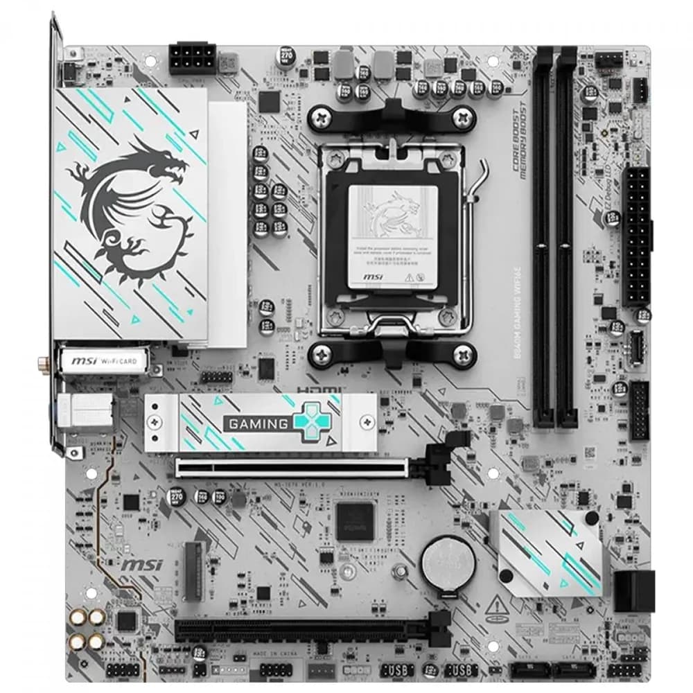 MSI B840M GAMING WIFI6E AM5 Micro-ATX DDR5 MSI B840M GAMING WIFI6E AM5 Micro-ATX DDR5