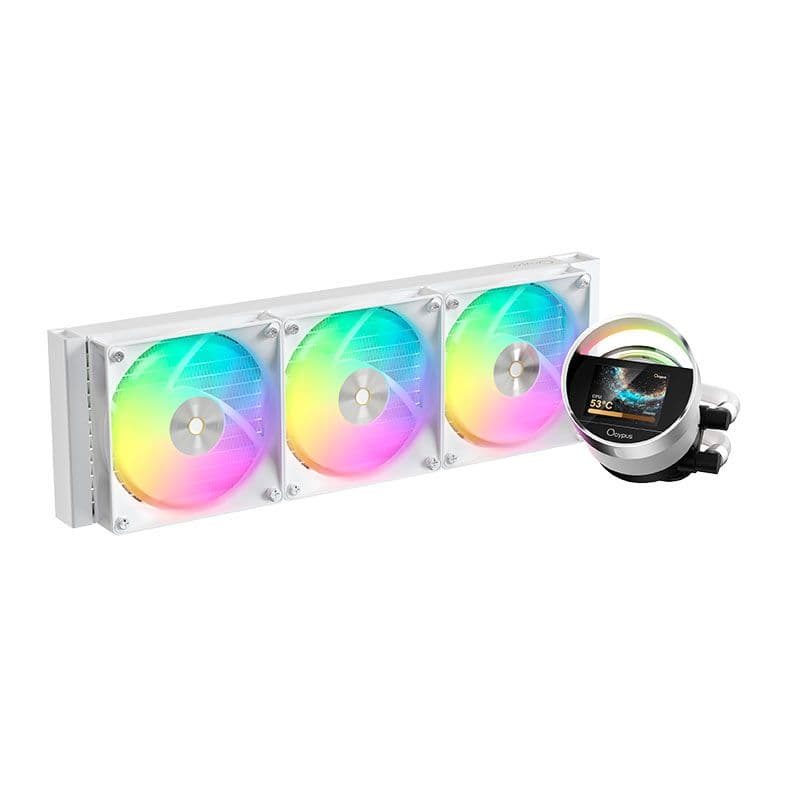 Water Cooler Ocypus Sigma L36 360mm ARGB Water Cooler Ocypus Sigma L36 360mm ARGB Branco - SIGMA-L36-WH3AAWWN00X-GL