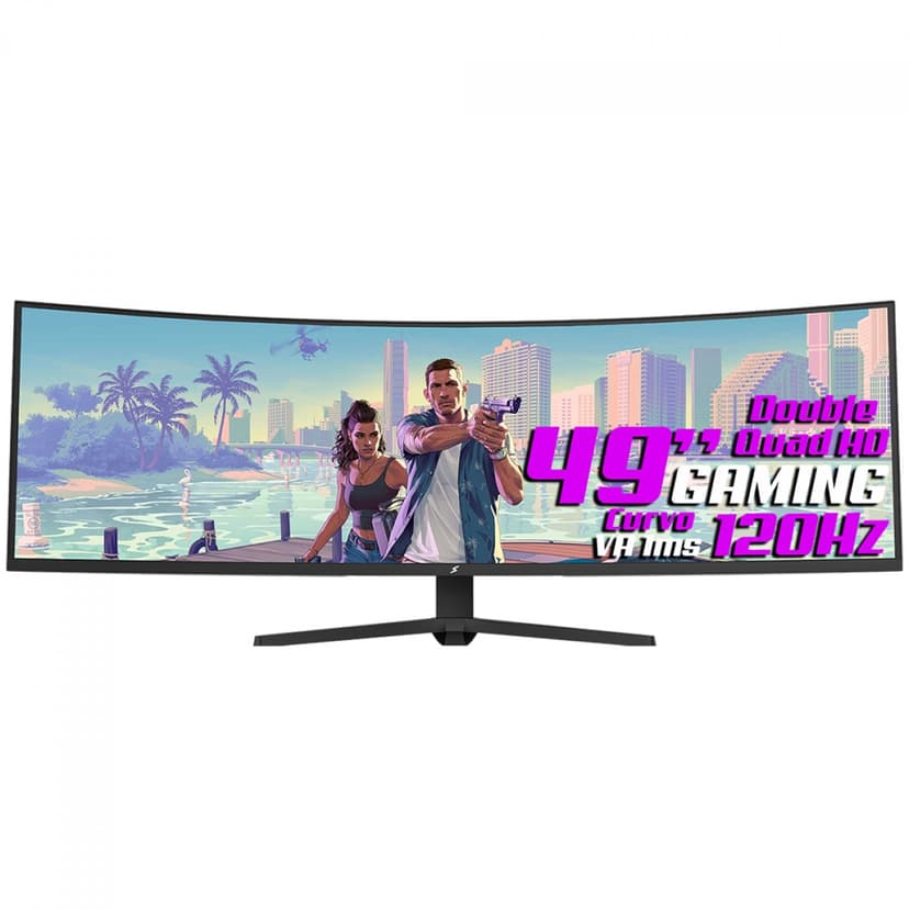 SuperFrame Enterprise Pro 49" DQHD 120Hz VA – SFECB-49120-QHD