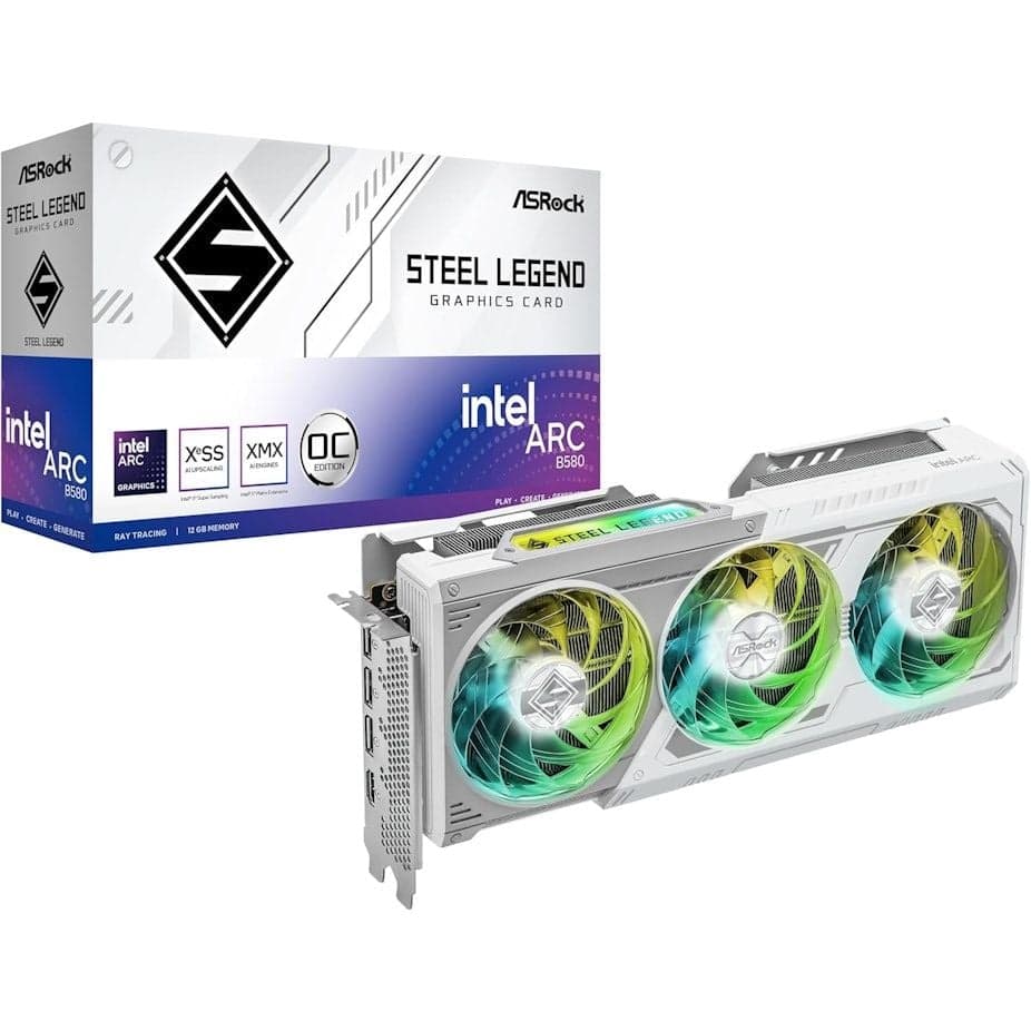 ARC B580 ASRock ARC B580 Steel Legend OC