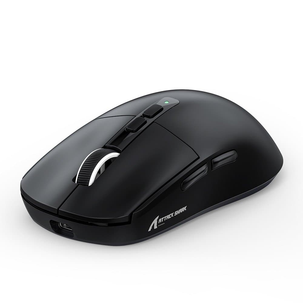 Attack Shark X6 Sem Fio 26000 DPI Preto Attack Shark X6 Sem Fio 26000 DPI Preto