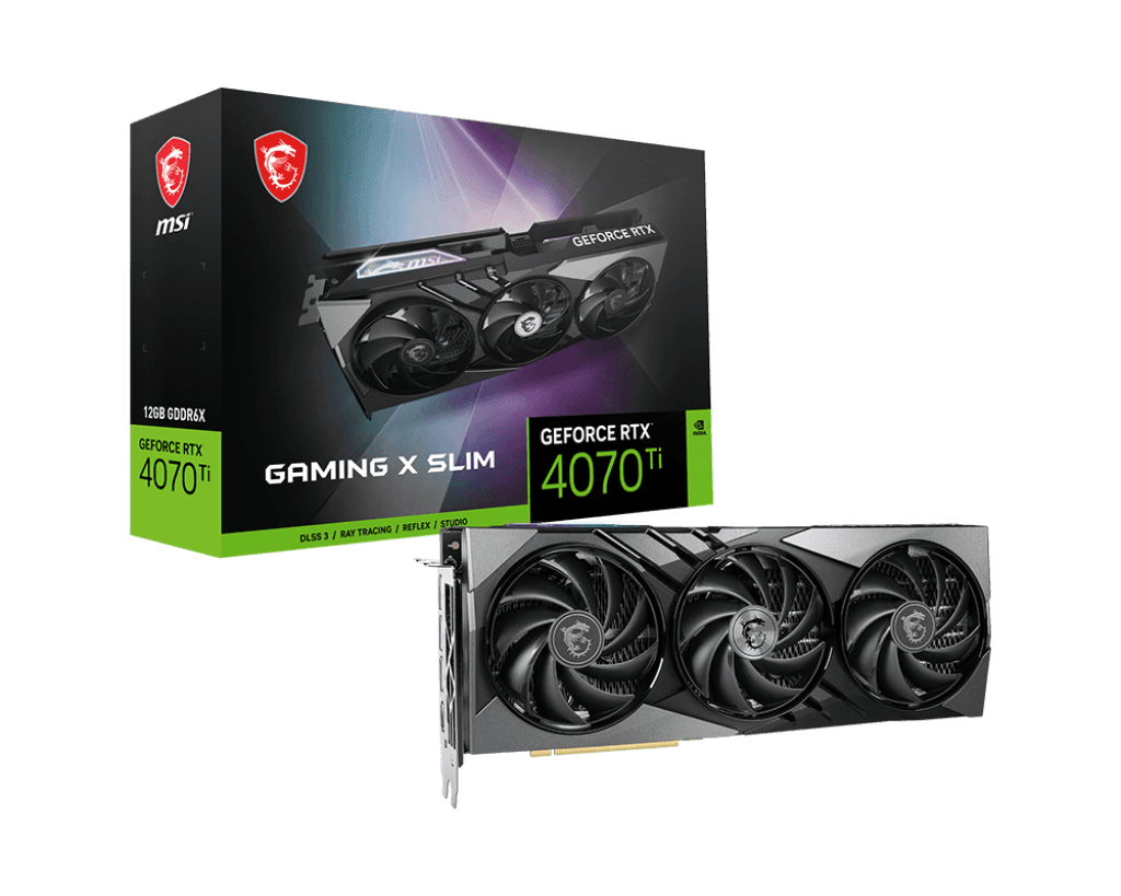 RTX 4070 Ti MSI RTX 4070 Ti Gaming X Slim
