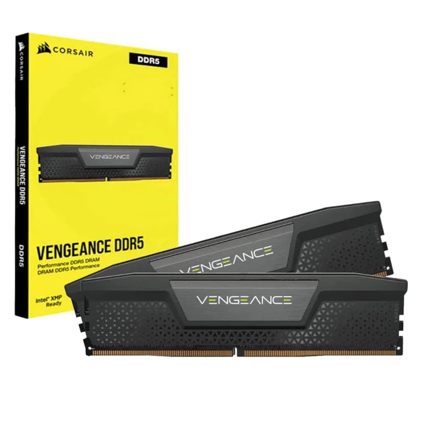 Corsair Vengeance 32GB (2x16GB) DDR5 6000MHz CL36 Preto - CMK32GX5M2E6000C36