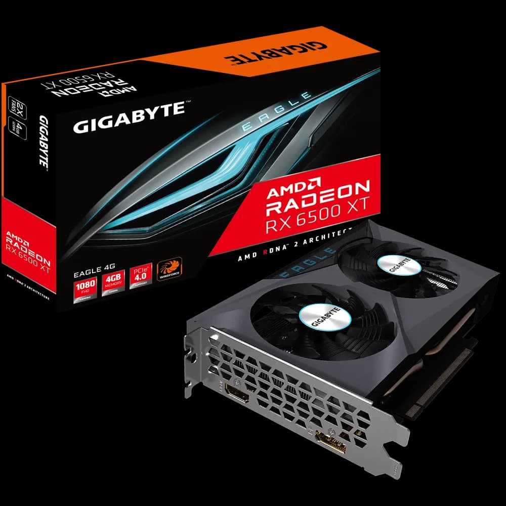 RX 6500 XT 4GB Gigabyte RX 6500 XT 4GB Eagle