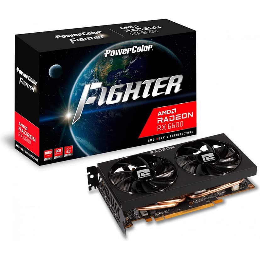 PowerColor RX 6600 XT Fighter