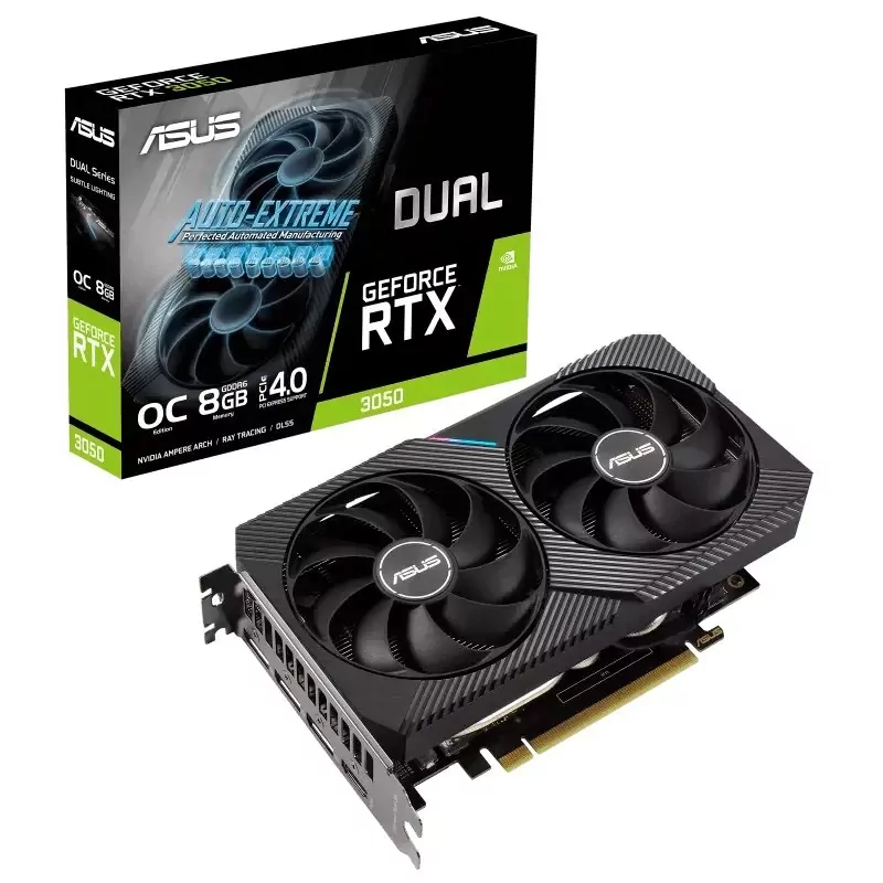 RTX 3050 8GB ASUS RTX 3050 8GB Dual OC