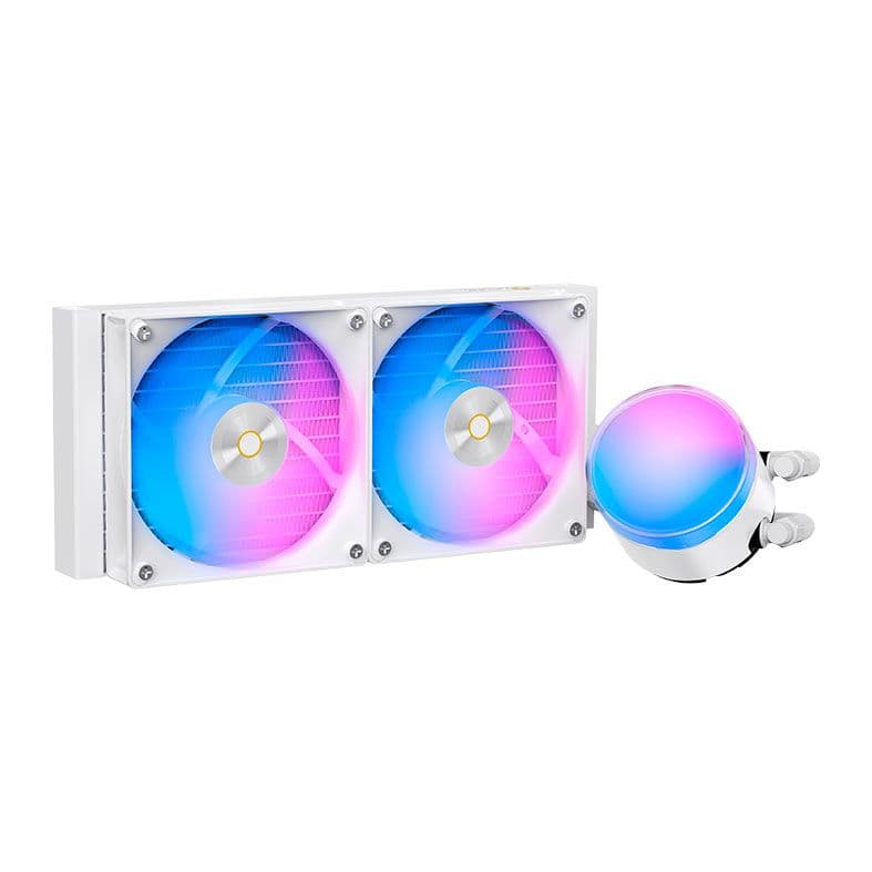 Water Cooler Ocypus Delta L24 V2 240mm ARGB Water Cooler Ocypus Delta L24 V2 240mm ARGB Branco - DELTA-L24-WH2AAWNN02X-GL