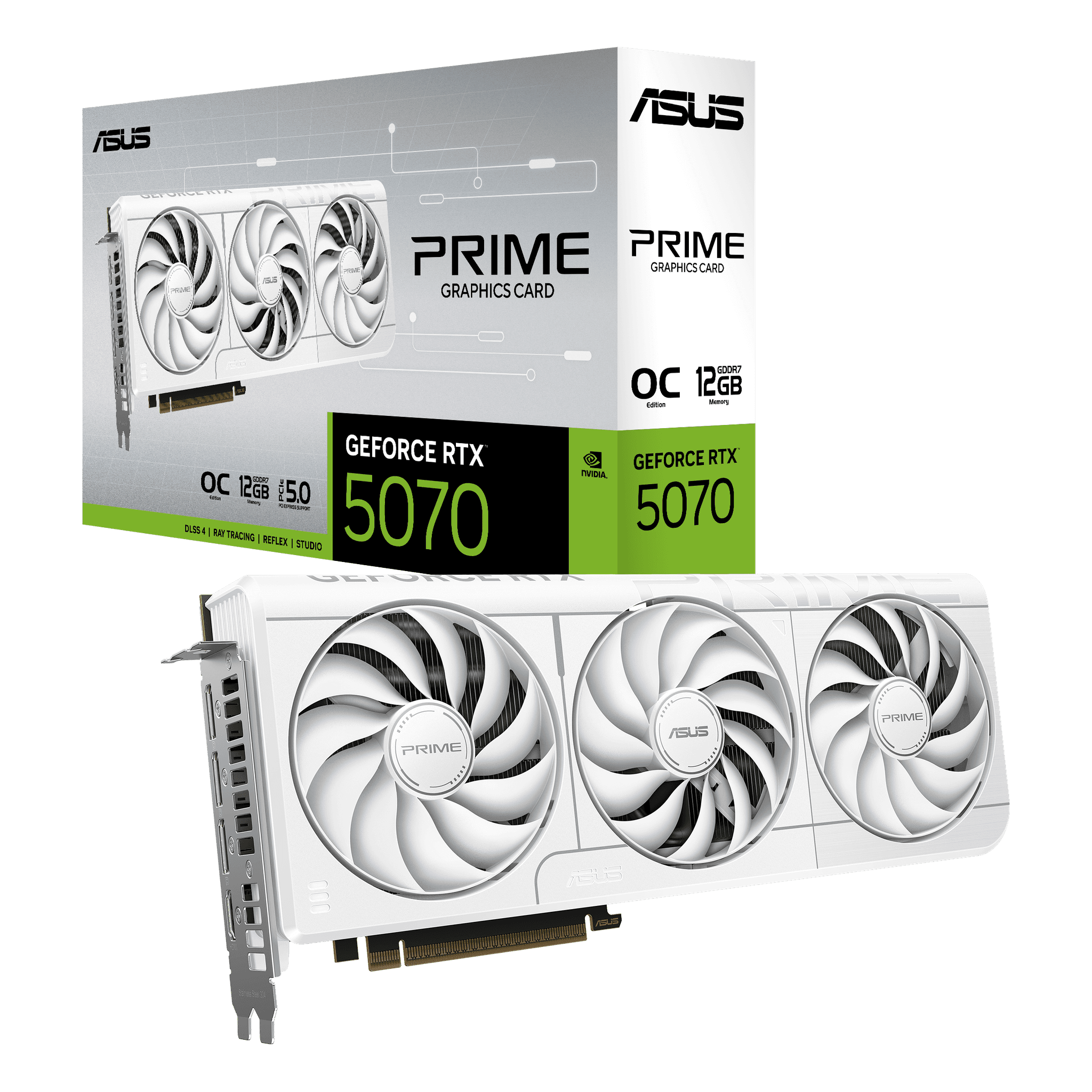 RTX 5070 ASUS RTX 5070 Prime White OC