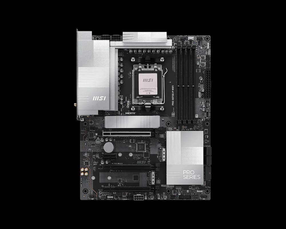 MSI PRO X870E-P WIFI AM5 ATX DDR5 MSI PRO X870E-P WIFI AM5 ATX DDR5