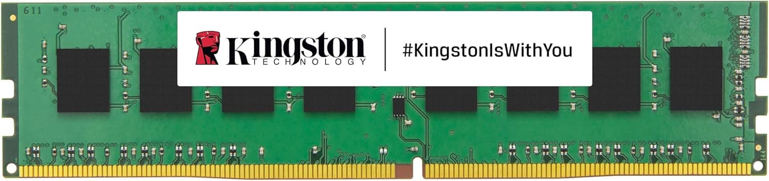 Kingston KCP 8GB (1x8GB) DDR4 Kingston KCP 8GB (1x8GB) DDR4 3200MHz CL22 Verde - KCP432NS8/8