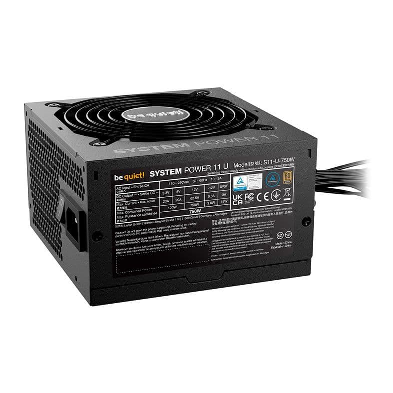 be quiet! System Power 11U 750W 80 Plus Bronze ATX 3.1 - BP012