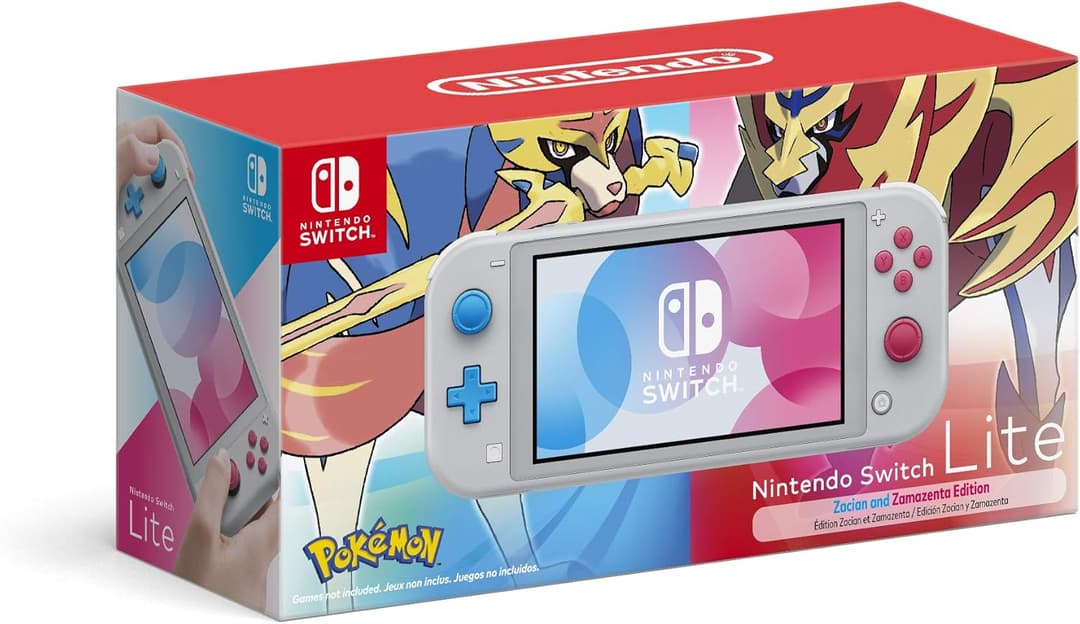 Nintendo Switch Lite Nintendo Switch Lite (Edição Zacian and Zazamenta)