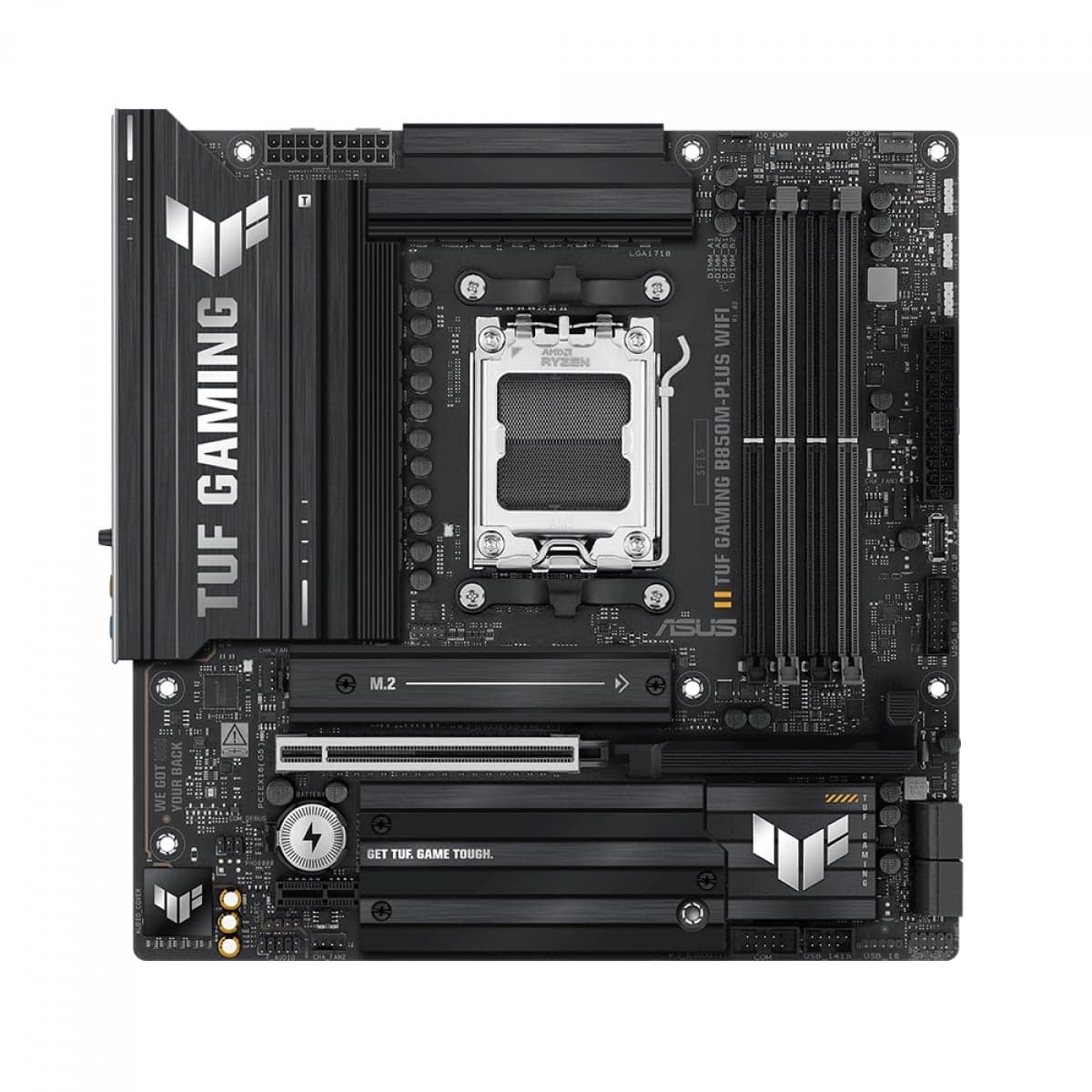 ASUS TUF Gaming B850M-PLUS WIFI AM5 Micro-ATX DDR5 ASUS TUF Gaming B850M-PLUS WIFI AM5 Micro-ATX DDR5