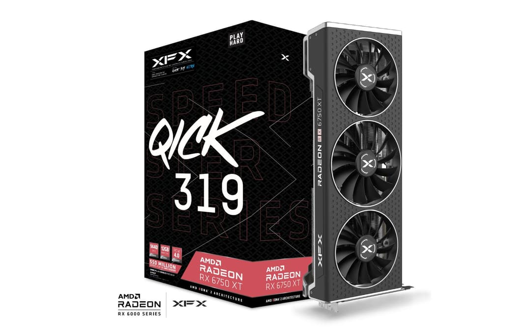 RX 6750 XT XFX RX 6750 XT Speedster QICK319