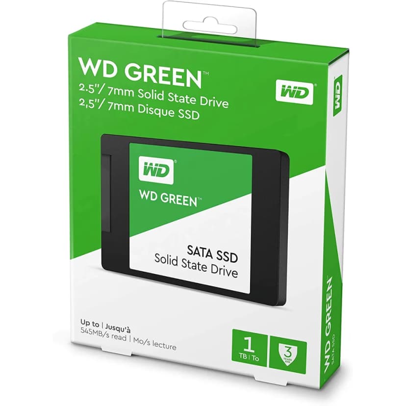 Western Digital WD Green 1TB SSD SATA III - WDS100T2G0A