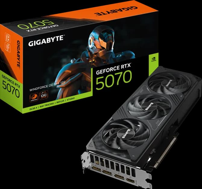 RTX 5070 Gigabyte RTX 5070 Windforce OC SFF