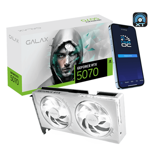 RTX 5070 GALAX RTX 5070 1-Click OC 2X White