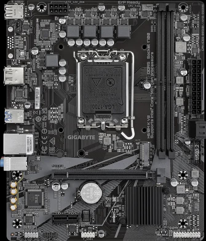 Gigabyte H610M K V2 LGA1700 Micro-ATX DDR5