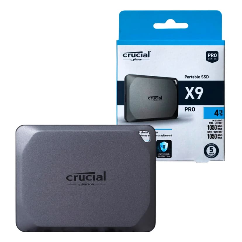 Crucial X9 Pro 4TB SSD USB - CT4000X9PROSSD9