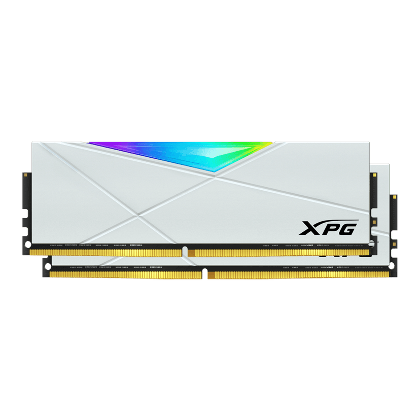 ADATA XPG Spectrix D50 RGB 32GB (2x16GB) DDR4 3200MHz CL16 Branco - AX4U320016G16A-DW50