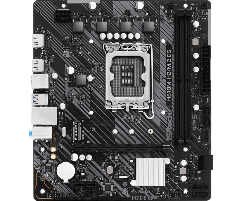 ASRock H610M-H2/M.2 D5 LGA1700 Micro-ATX DDR5