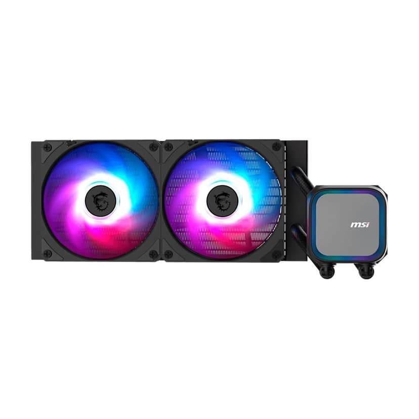 Water Cooler MSI MAG Coreliquid A13 240mm ARGB Preto - MAG CORELIQUID A13 240
