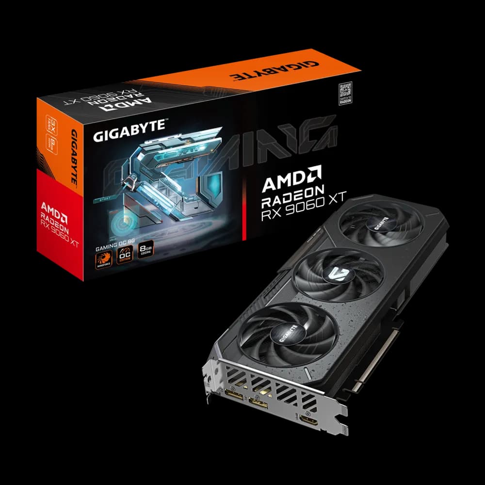 RX 9060 XT 8GB Gigabyte RX 9060 XT 8GB Gaming OC
