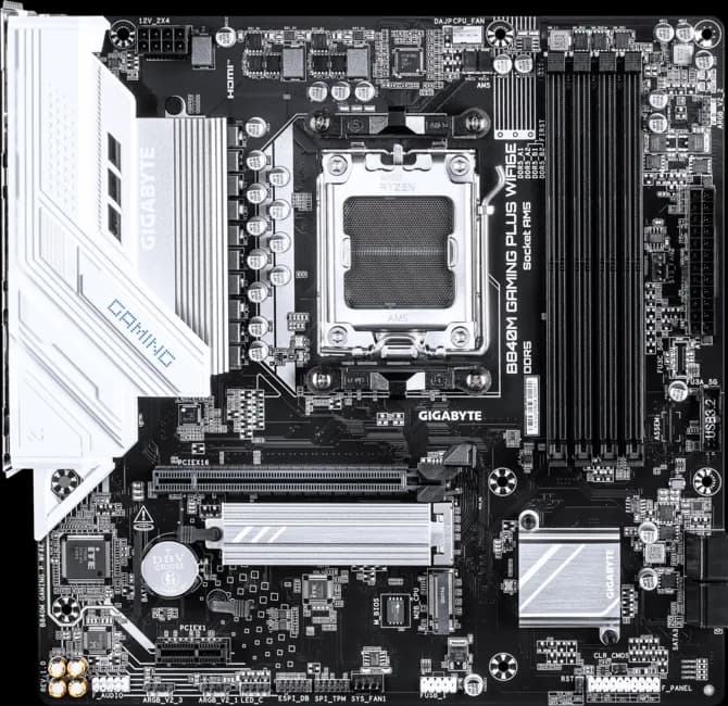 Gigabyte B840M GAMING PLUS WIFI6E AM5 Micro-ATX DDR5