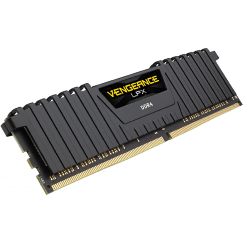 Corsair Vengeance LPX 8GB (1x8GB) DDR4 2666MHz CL16 Preto - CMK8GX4M1A2666C16