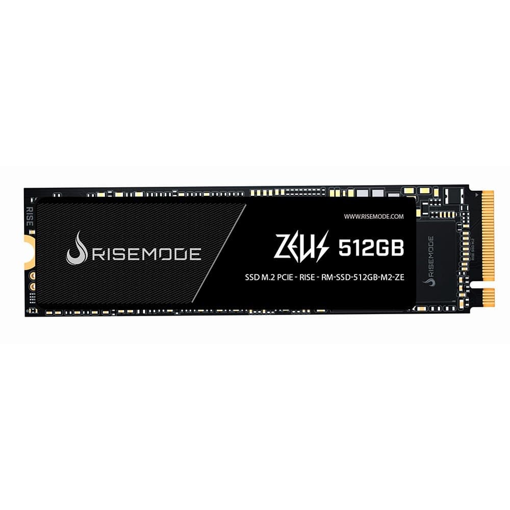 Rise Mode Zeus 512GB SSD NVMe Gen 4 - RM-SSD-512GB-M2-ZE Rise Mode Zeus 512GB SSD NVMe Gen 4 - RM-SSD-512GB-M2-ZE