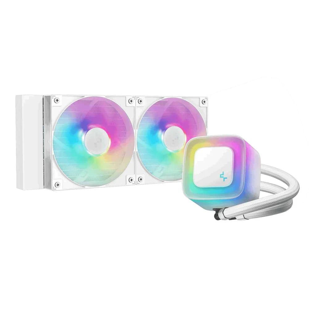 Water Cooler DeepCool LE240 V2 240mm ARGB Water Cooler DeepCool LE240 V2 240mm ARGB Branco - R-AG400-WHANMC-G-2