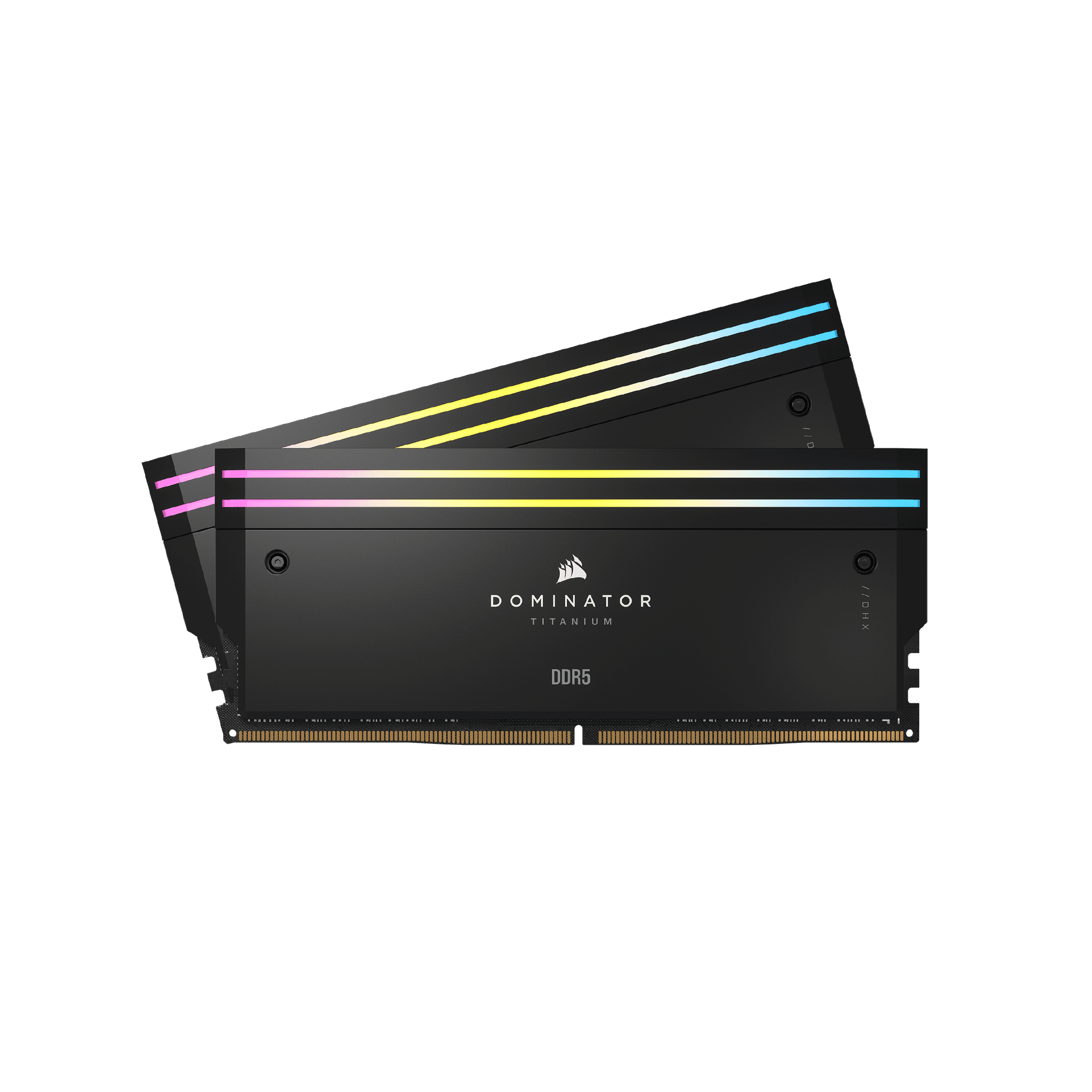 Corsair Dominator Titanium RGB 64GB (2x32GB) DDR5 Corsair Dominator Titanium RGB 64GB (2x32GB) DDR5 6400MHz CL32 Preto - CMP64GX5M2B6400C32