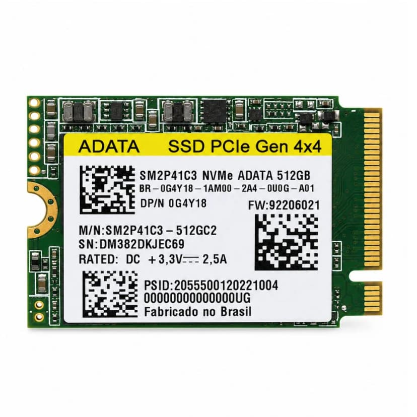 ADATA 512GB SSD NVMe Gen 4 - SM2P41C3