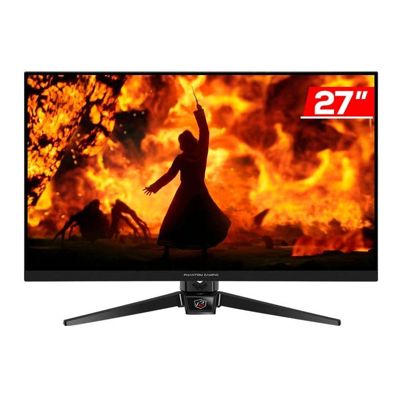 AsRock Phantom Gaming 27" FHD 165Hz IPS - 90LXA050-A0B1A0V PG27FF1A AsRock Phantom Gaming 27" FHD 165Hz IPS - 90LXA050-A0B1A0V PG27FF1A
