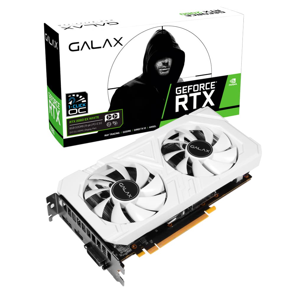 RTX 2060 6GB GALAX RTX 2060 6GB EX White