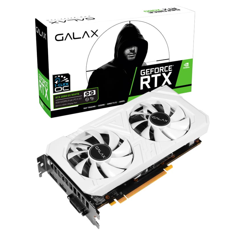 RTX 2060 6GB GALAX RTX 2060 6GB EX White