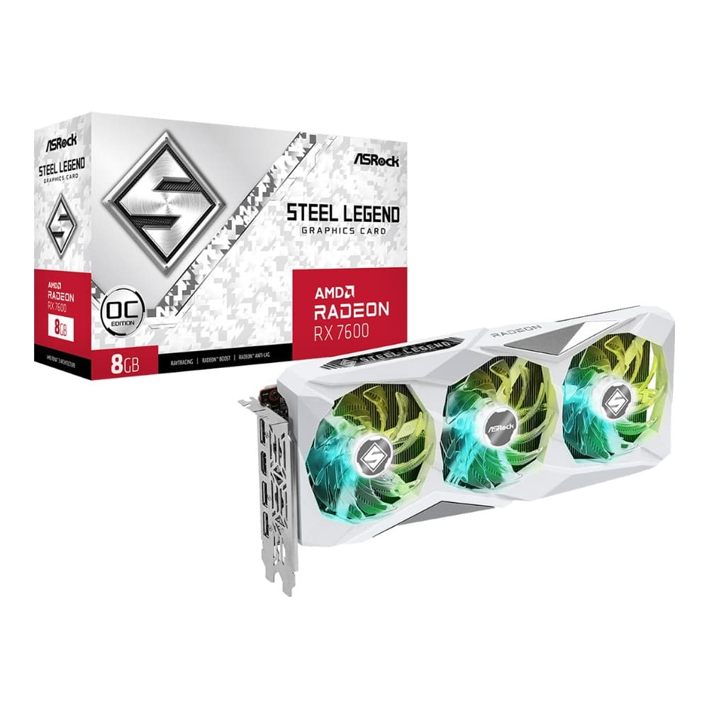 RX 7600 ASRock RX 7600 Steel Legend OC