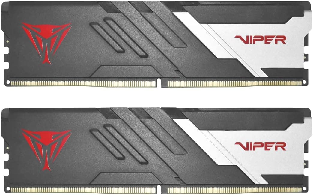 Patriot Viper Venom 64GB (2x32GB) DDR5 Patriot Viper Venom 64GB (2x32GB) DDR5 5200MHz CL40 Preto - PVV564G520C40K