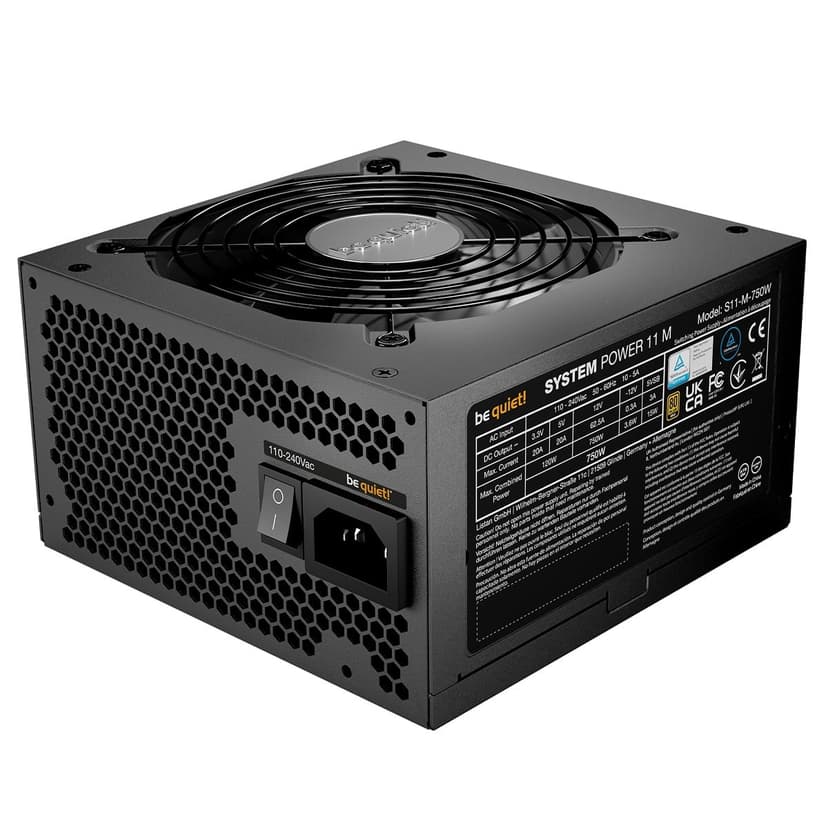 be quiet! System Power 11 M 750W 80 Plus Gold Modular ATX 3.1 - BP915
