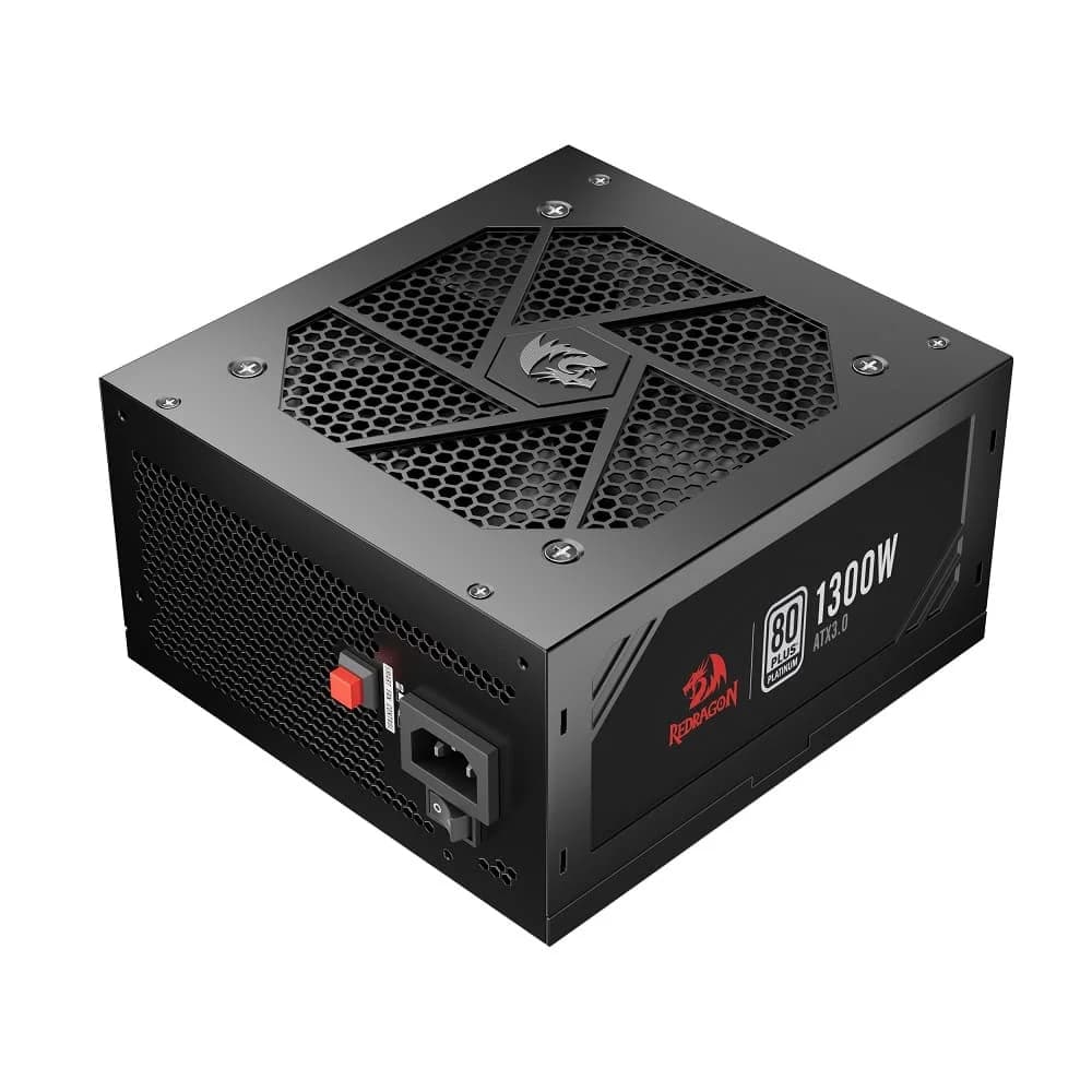 Redragon RGPS 1300W 80 Plus Platinum Modular ATX 3.0 - GC-PS018 Redragon RGPS 1300W 80 Plus Platinum Modular ATX 3.0 - GC-PS018