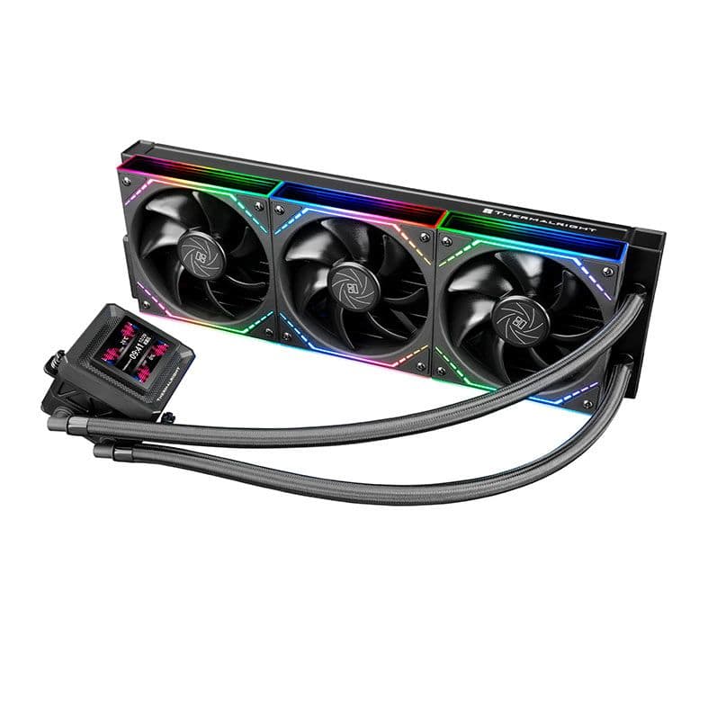 Water Cooler Thermalright Frozen Warframe 360 SE V2 360mm ARGB Water Cooler Thermalright Frozen Warframe 360 SE V2 360mm ARGB Preto - TR-FW-360-SEV2-BK-ARGB