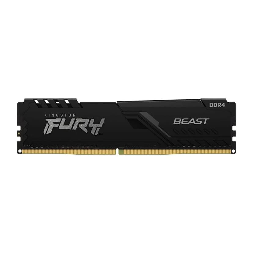 Kingston Fury Beast 32GB (1x32GB) DDR4 3200MHz CL16 Preto - KF432C16BB/32
