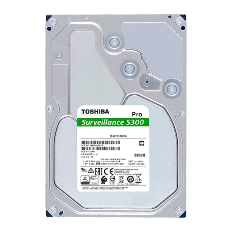 Toshiba S300 Pro 8TB HDD SATA III - HDWTA80UZSVAR Toshiba S300 Pro 8TB HDD SATA III - HDWTA80UZSVAR