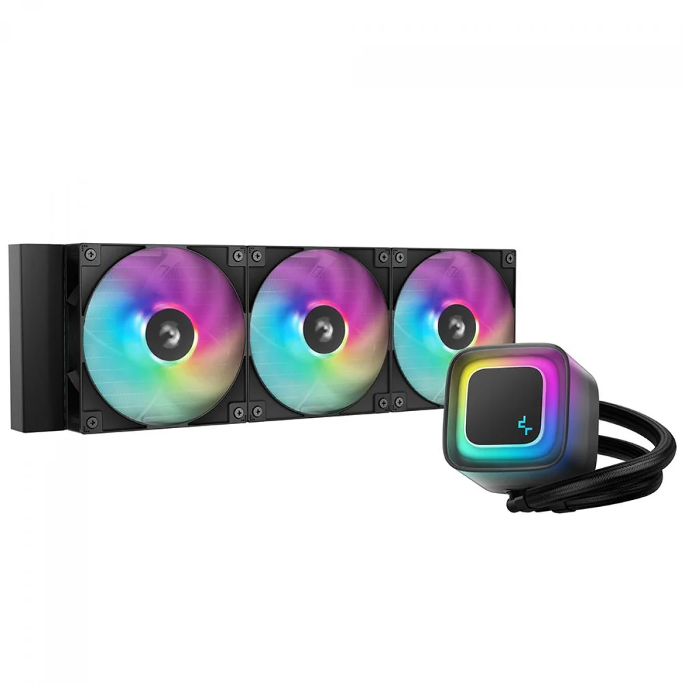 Water Cooler DeepCool LE360 V2 360mm ARGB Water Cooler DeepCool LE360 V2 360mm ARGB Preto - R-LE360-BKAMMC-G-2