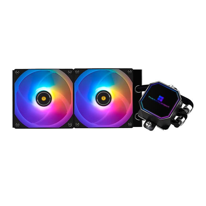 Water Cooler Thermalright Frozen Prism 240 240mm ARGB Water Cooler Thermalright Frozen Prism 240 240mm ARGB Preto - TR-FP-240-BK-ARGB